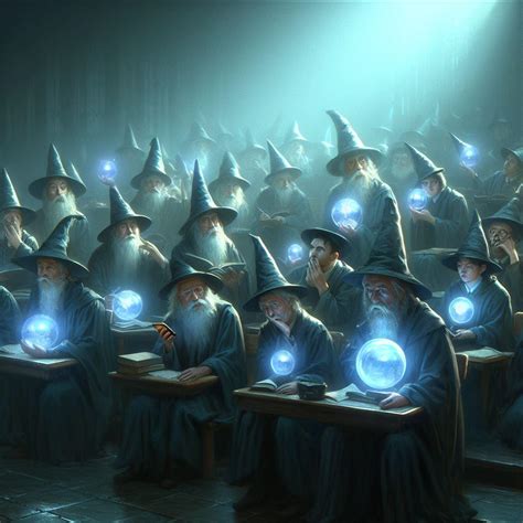 Guys, I brought my cellphone instead of my pondering orb to class today ...