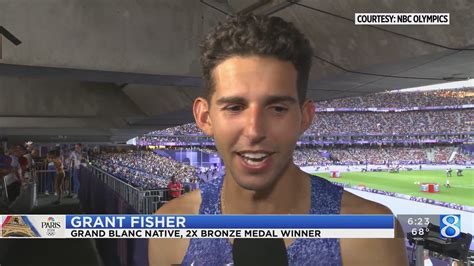 Grant Fisher wins second bronze medal – WOODTV.com