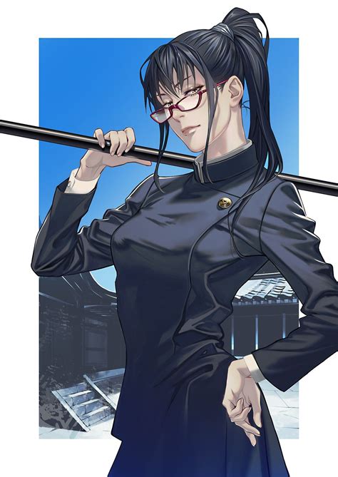 Maki Zenin | Jujutsu Kaisen | Anime, Jujutsu, Character art