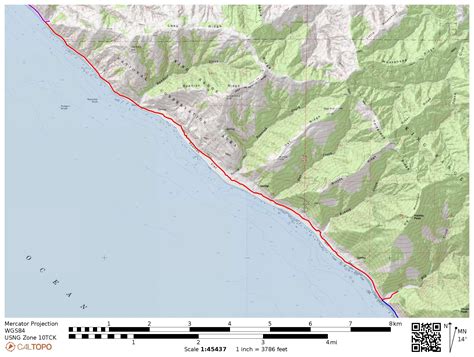 Lost Coast Trail – King Range Wilderness (25 mile point-to-point ...