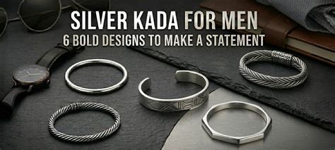 Silver Kada for Men: 6 Bold Designs for Style – GIVA