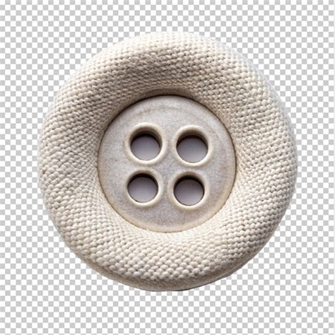 Cloth button on transparent background | Premium AI-generated PSD