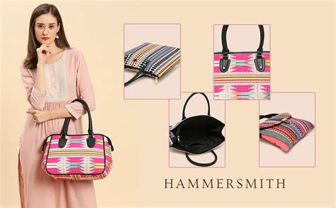 HammerSmith Women's Stylish Animal Printed Multipurpose Hand Bag ...