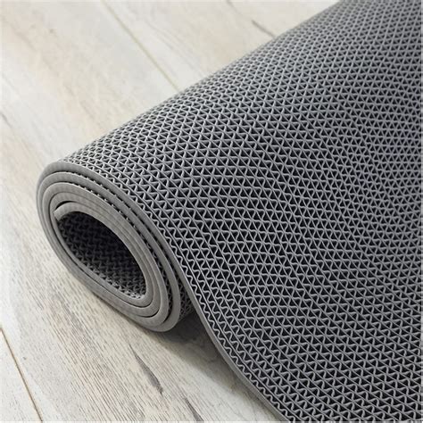 foriy Drainage Floor Mat 3x16Ft Non Slip Commercial Kitchen Mats Pool ...