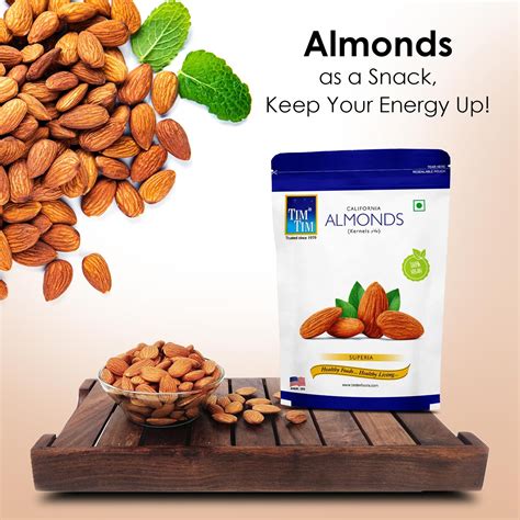 California Almonds Superia | Badam Giri | Premium Almonds — TimTimFoods