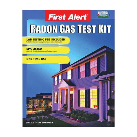 Image result for First Alert Radon Test Kit