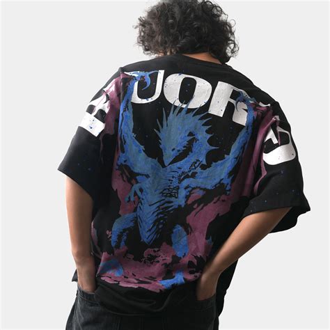 DARK SHENRON T-SHIRT - Premium Oversized T-Shirt For Men – BLUORNG