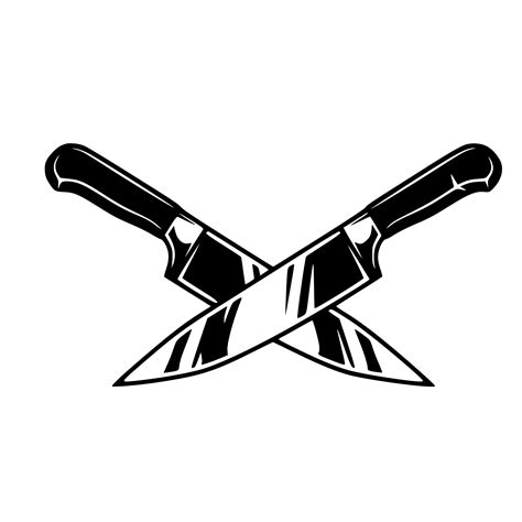 Chef Knife Crossed
