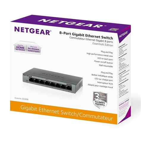 Netgear GS308 - 8 Port Gigabit Desktop Switch – Kaira India