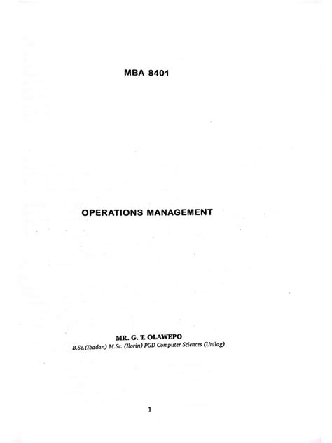 Operations Management Masters 的图像结果