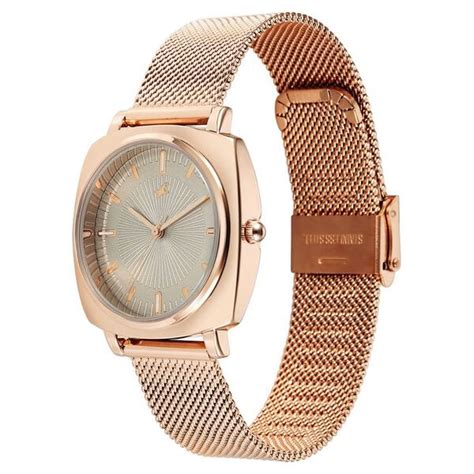 Buy Online Fastrack Stunners Quartz Analog Green Dial Rose Gold ...