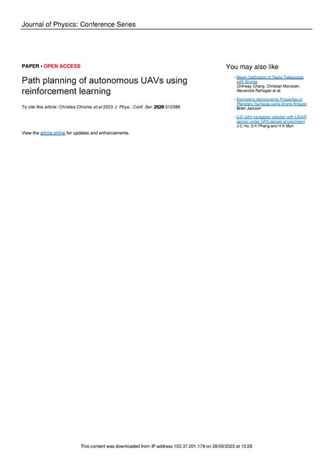 Chronis 2023 J. Phys. Conf - Journal of Physics: Conference Series ...