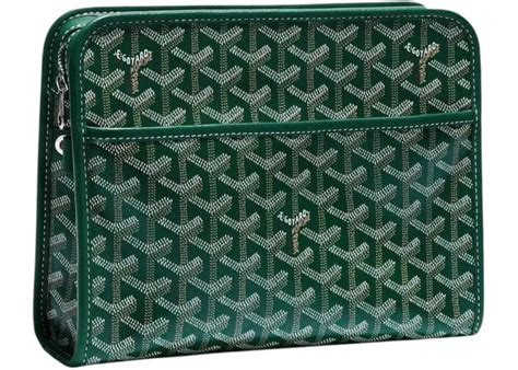 Goyard Jouvence Toiletry Bag Pm Green Price in India | Culture Circle