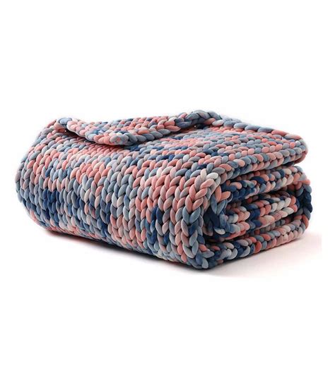 Tie Dye Knitted Weighted Blanket | YNM