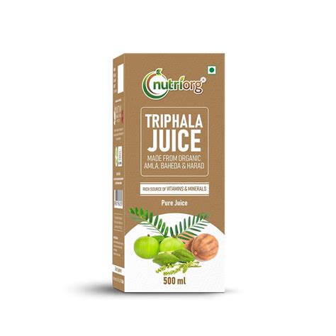 Buy KAPIVA TRIPHALA JUICE 1L| AYURVEDIC FORMULA ACTS AS HERBAL LAXATIVE ...