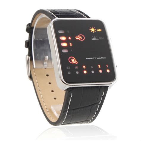 Programming Binary Watch Python Code 的图像结果