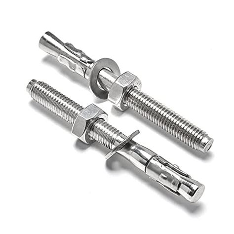 Wedge Type Fully Threaded Design Expansion Zinc Plated Anchor Bolts ...