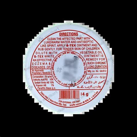 BTEX CREAM 14 GM Price, Uses, Side Effects & Substitutes | Medkart