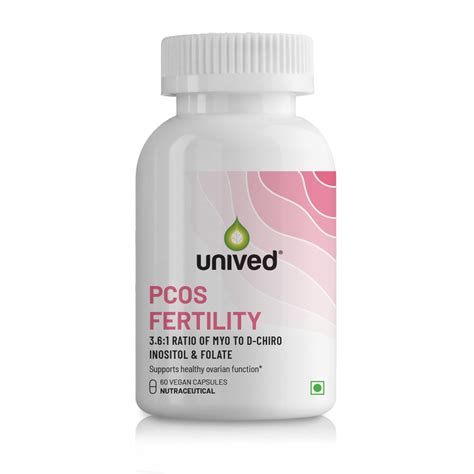 Unived PCOS Fertility – Myo-Inositol & D-Chiro Inositol in a 3.1:6 ...