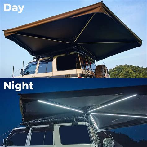 KALAHARI 270 SHORTY | 2M FREE STANDING AWNING | BUILT-IN LED LIGHTING – Rockarmor Northern NSW