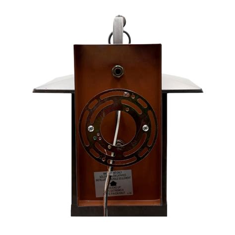 River of Goods 1-Light 11.75-in H Brushed Bronze LED Outdoor Wall Light ...
