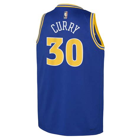 Buy Youth Nike Stephen Curry Blue Golden State Warriors 2022/23 ...