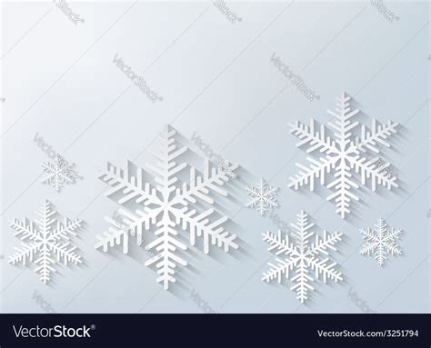 Snowflake background Royalty Free Vector Image