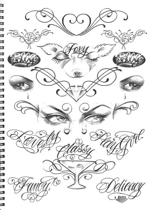 Image result for Script Tattoo Drawing