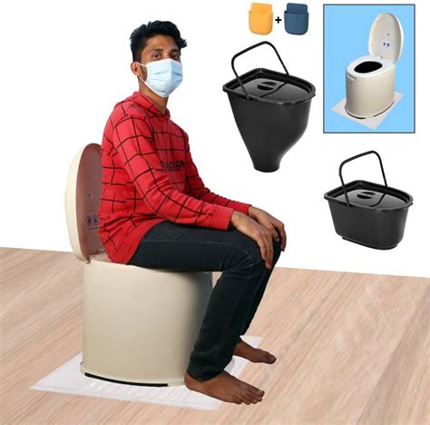 OET European Standard Portable Western Toilet for Elders & Disabled ...
