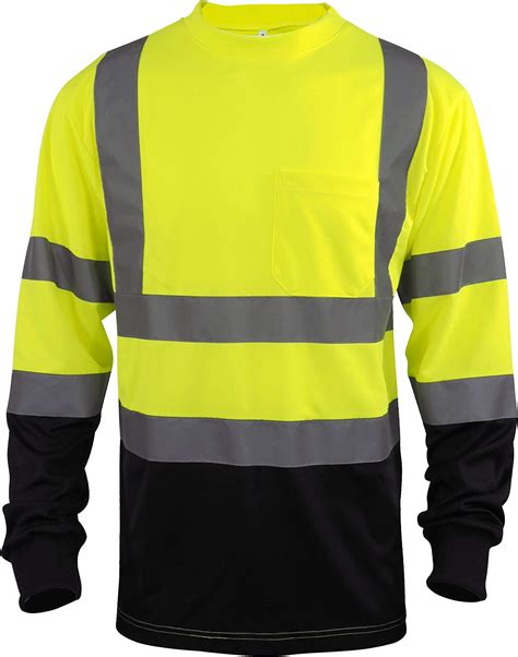 Amazon.com: Riyiper 6 Pcs XL Size High Visibility Safety Shirts for Men ...