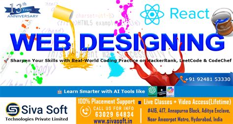 Web Designing React JS Training Course | Classroom and Online ...