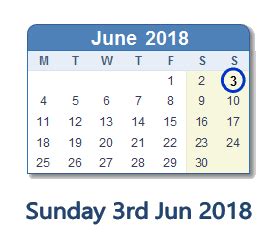 3 June 2018 Date in History: News, Social Media & Day Info