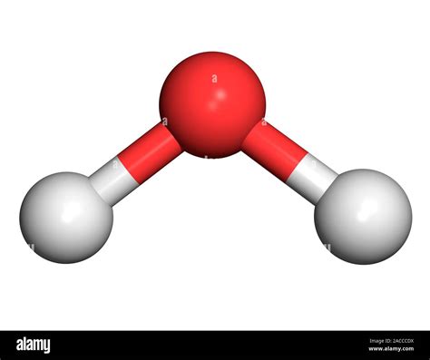 Water Molecule Ball And Stick