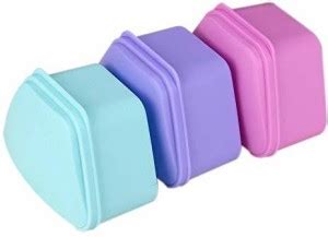 VR PLUS Denture Boxes, Retainer Box Orthodontic Mouth Guard Dental ...