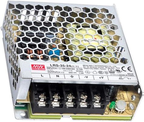 Meanwell LRS-35-24 35W Single Output Switching Power Supply : Amazon.in ...