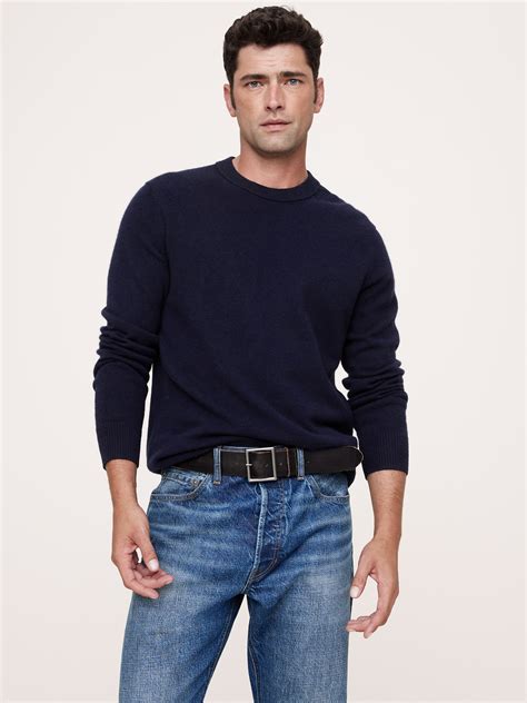 Cashmere Crew-Neck Sweater | Banana Republic