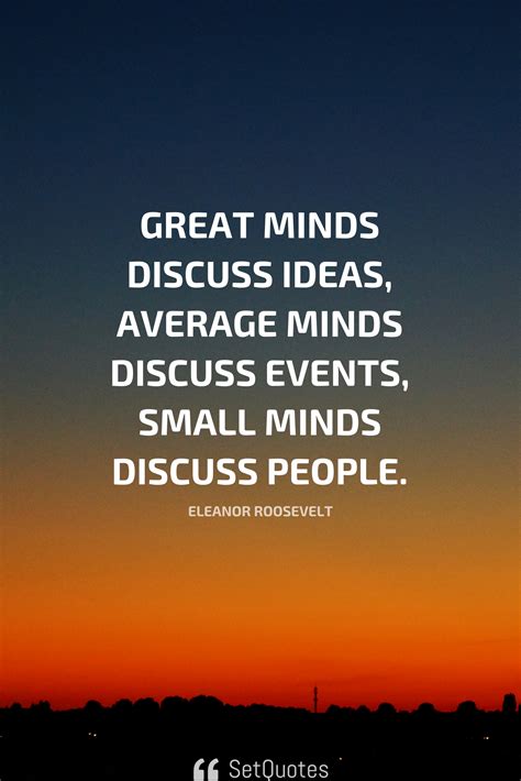 Great minds discuss ideas – Artofit
