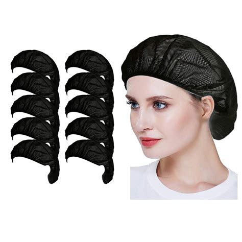 Chef Hat Hair Nets Kitchen Cooking Caps for Food Service Adjustable ...