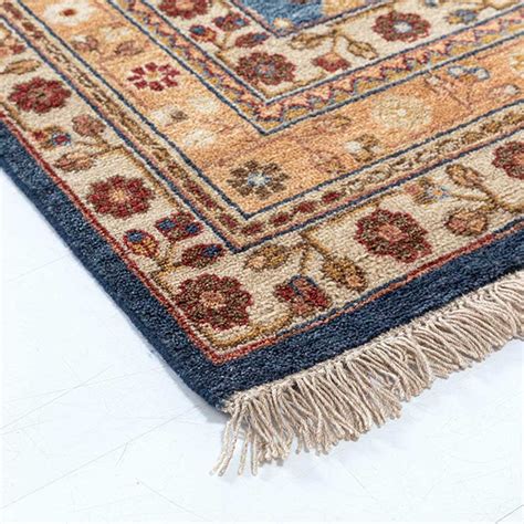 Eluru Hand Knotted Woollen Rug – Obeetee Carpets India