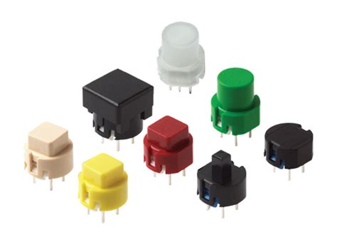 D6 SPST Momentary Key Switches - C&K Switches | Mouser