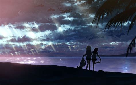 Anime Silhouette Wallpapers - Top Free Anime Silhouette Backgrounds ...
