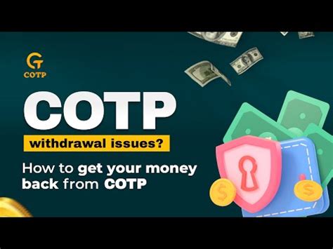 Image result for Cotps Update Withdrawals Error