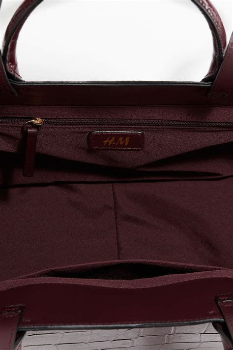 Women's Burgundy Sac shopping | H&M CA