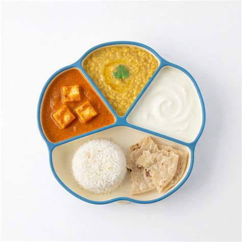 Silicone Suction Plate for Baby | BPA-Free Thali Plate | Cubkins