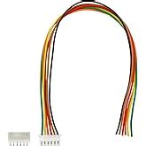 Electronic Spices 5 Pin Xh Jst Wire Connector 2.5mm Pitch Male and ...