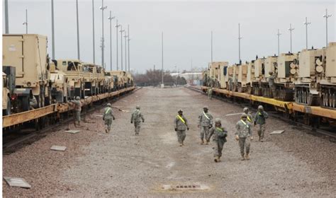 3-13th Field Artillery performs rail load at Fort Sill | Article | The ...