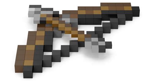 Minecraft Bow And Arrow 3D Model - TurboSquid 2292452