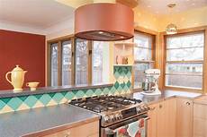 Mid Century Kitchen Backsplash by On Pointe Mid Century Modern Kitchen Tile Backsplash Mid Century Kitchen Backsplash