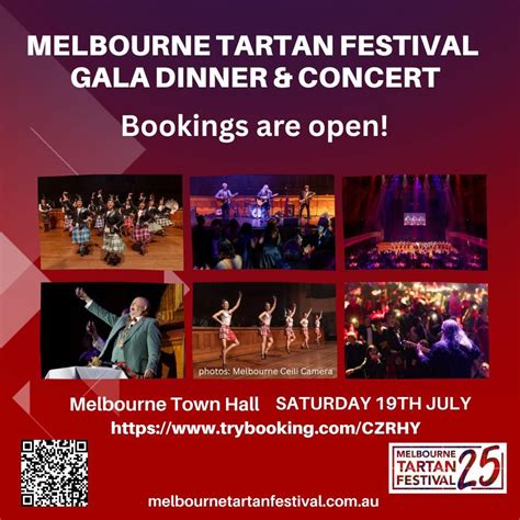 Melbourne Tartan Festival Gala Dinner & Concert , Melbourne Town Hall ...