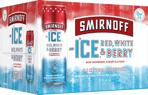 Smirnoff Ice Red White & Berry | 12 pack of 12 oz Can